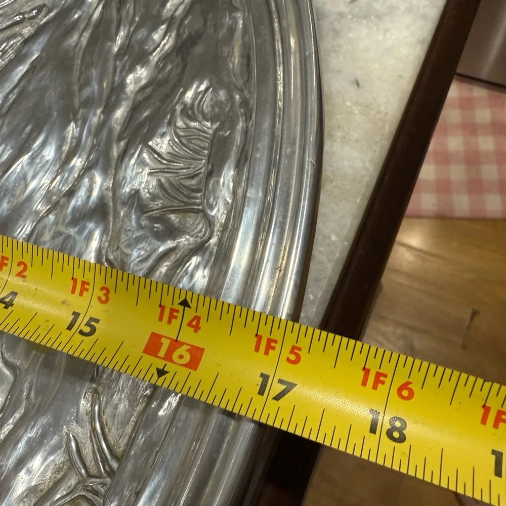 Lenox Pewter Holiday Platter 24” x 17”. - Picture 8 of 8